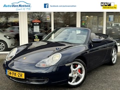 Porsche 911 Cabrio - 3.4 6 cilinder Boxer Automaat, Leder, Clima, 18"lmv, Cruise, Radio/cd+navi,