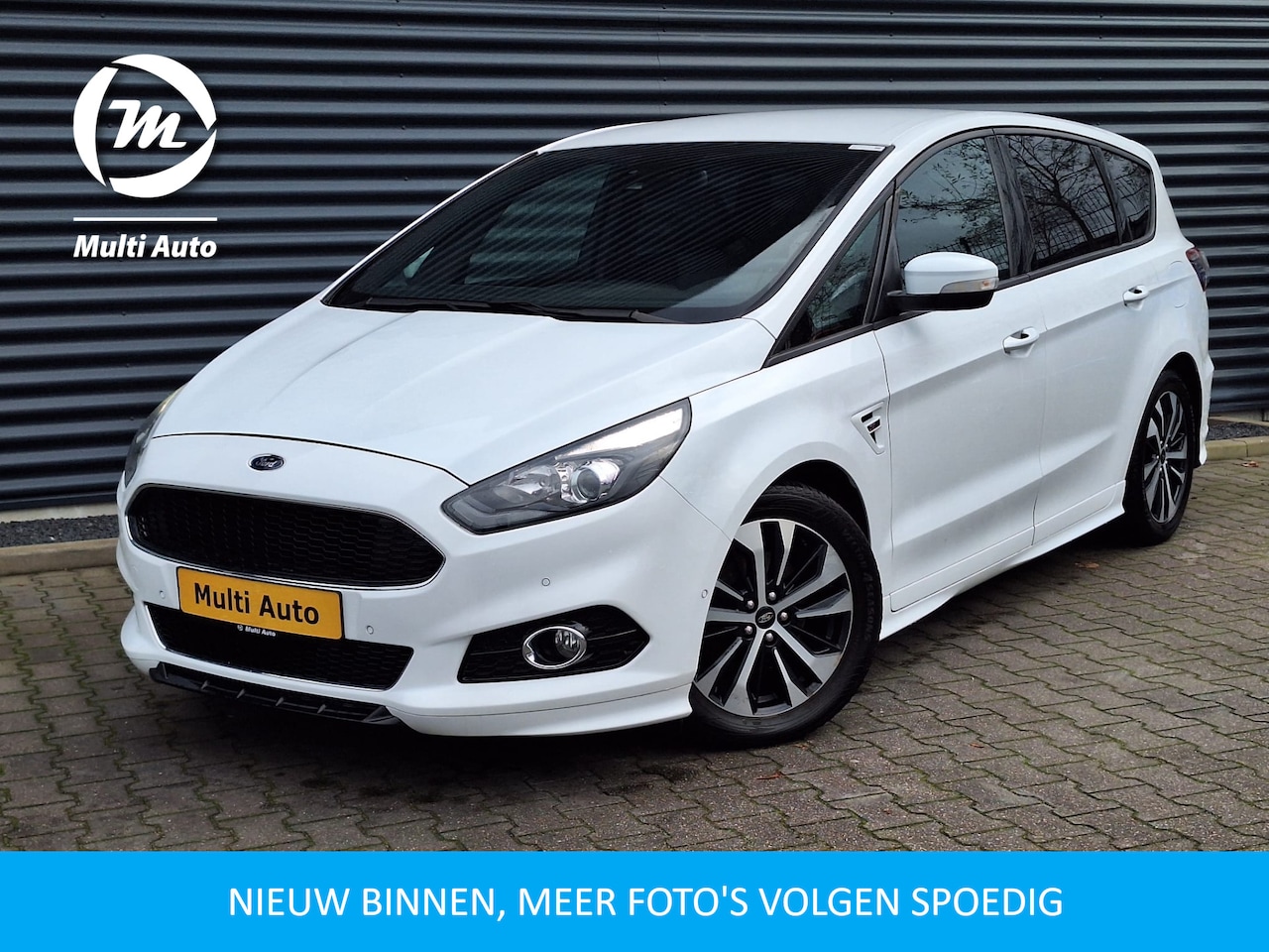 Ford S-Max - 1.5 ST-Line 7 Persoons 160pk | Cruise Control | Electrische Sportstoelen Memory | Camera | - AutoWereld.nl