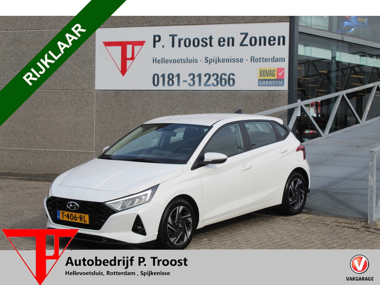 Hyundai i20 - 1.0 T-GDI Premium Automaat/Navigatie/Stoelverwarming/LED/Keyless/Climate control/DAB/Apple - AutoWereld.nl