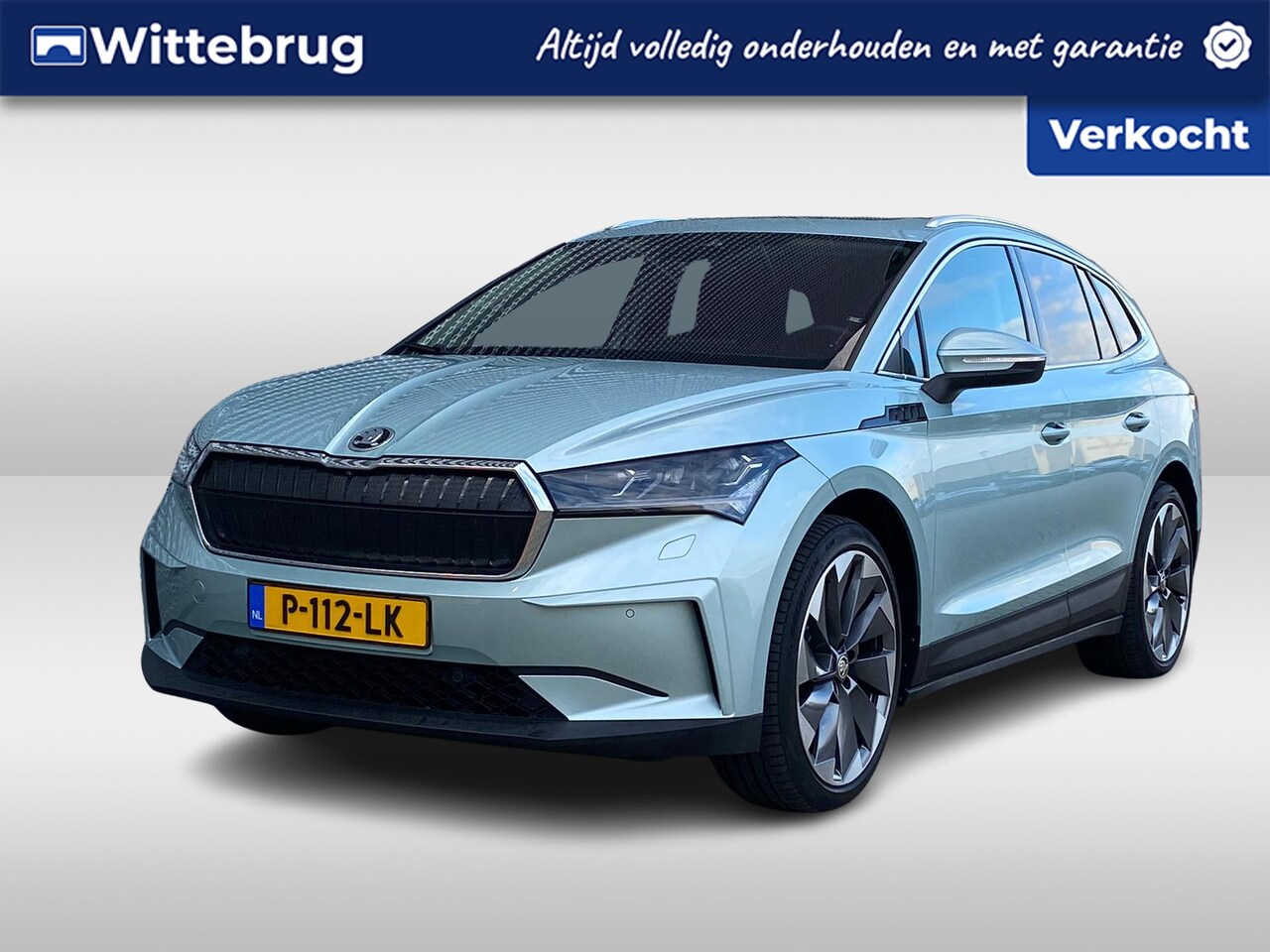 Skoda Enyaq iV - 80 / Panoramadak / LED Matrix / Stoelverwarming V+A / 360 Camera / Elektrische Trekhaak ** - AutoWereld.nl