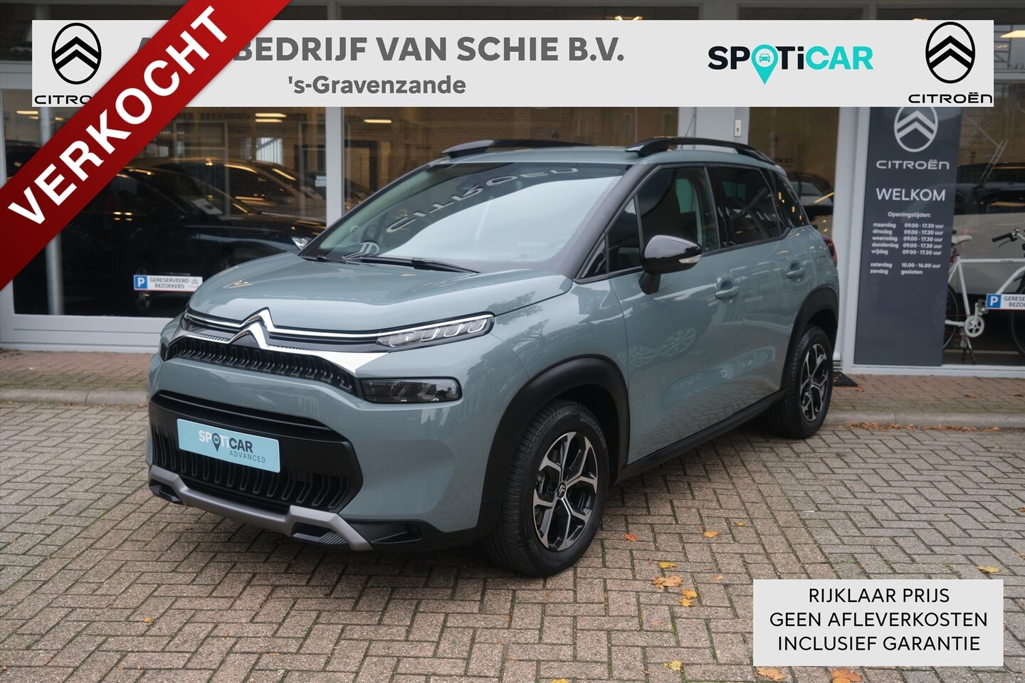 Citroën C3 Aircross - PT 110 Plus Navi | HUD | Parkeersensoren | Camera | Keyless Entry - AutoWereld.nl