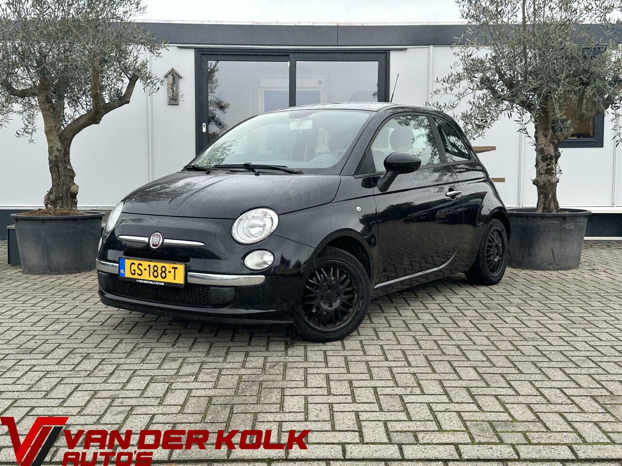 Fiat 500 - 1.2 Lounge Navi Airco Half Leder Lichtmetaal - AutoWereld.nl