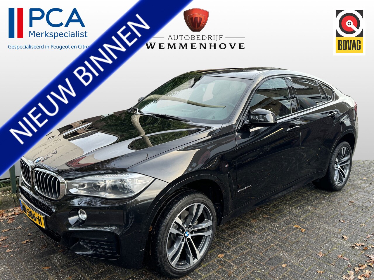 BMW X6 - xDrive40d High Executive M-Line Automaat/Airco/Panodak/Harman&Kardon/Camera/Navi - AutoWereld.nl