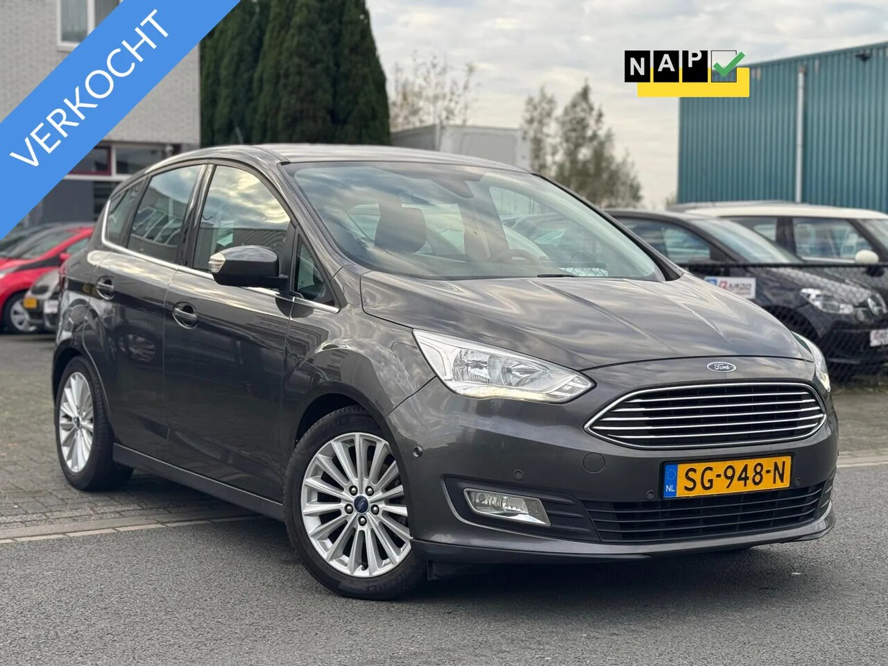 Ford C-Max - 1.0 Titanium/Navi/Cruise/Airco/PDC - AutoWereld.nl