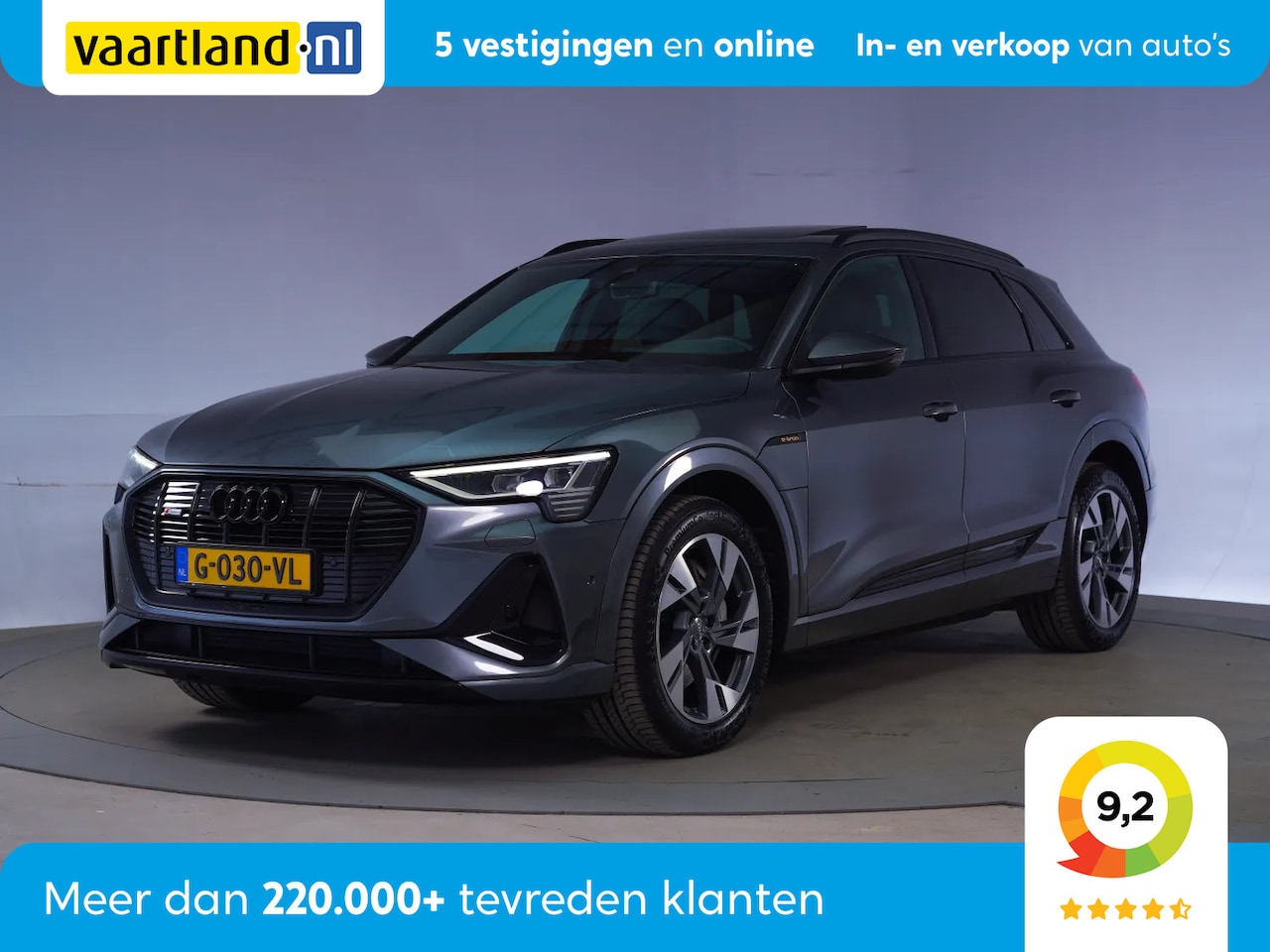 Audi e-tron - 50 quattro Launch S-Line Edition [ Panorama Black-optiek Alcantara/leder ] - AutoWereld.nl