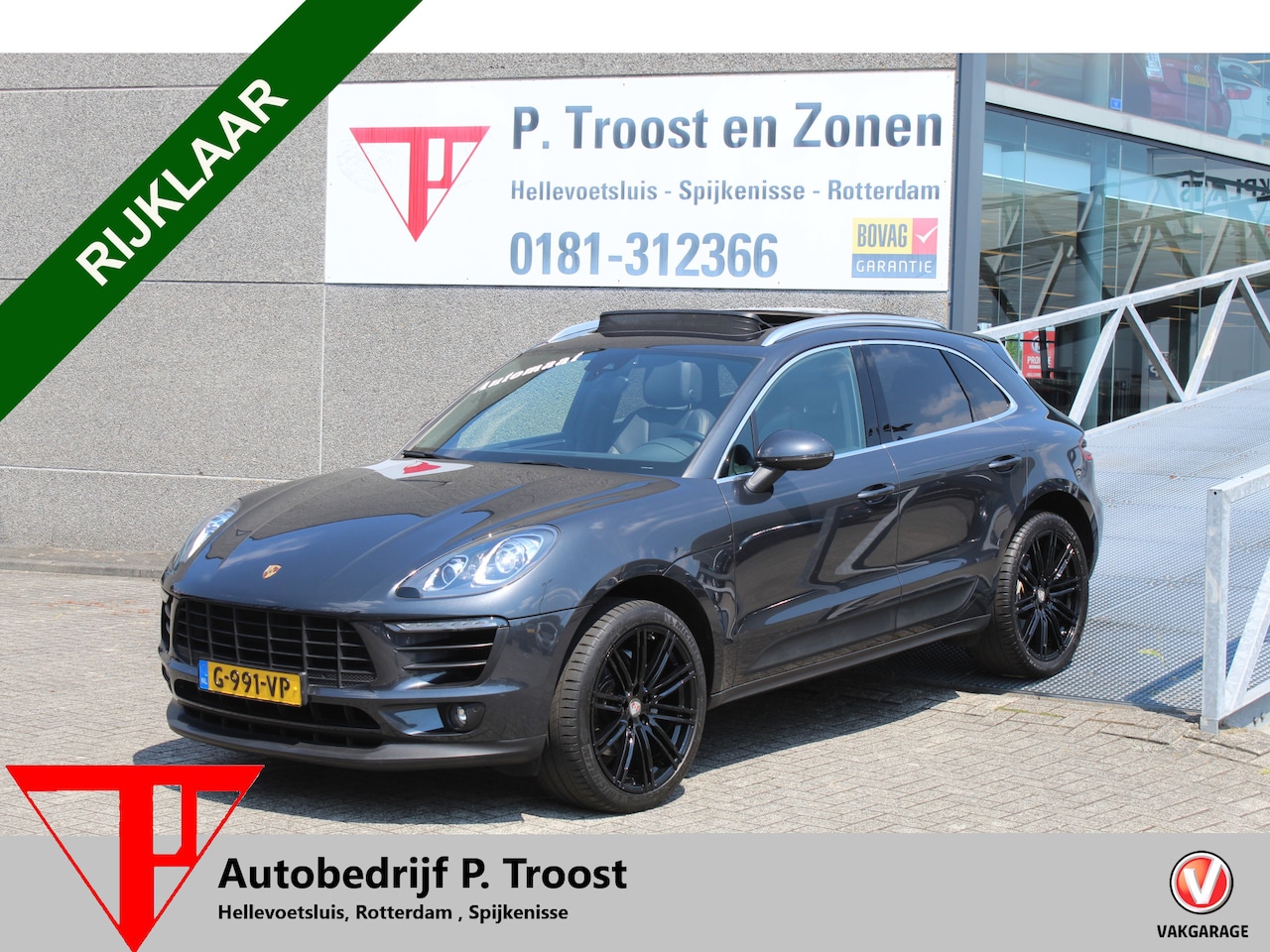 Porsche Macan - 3.0 S Automaat/Panoramadak/Navigatie/Achteruitrijcamera/Lederen bekleding/Elektrische acht - AutoWereld.nl