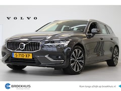 Volvo V60 - B3 163PK Plus Bright | Trekhaak | 360º view | Adapt Led | HK Audio | Voorruitverw