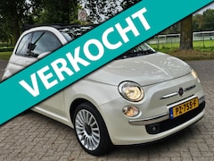 Fiat 500 C - 1.2 Lounge cabriolet airco elektrische ramen cv op afs