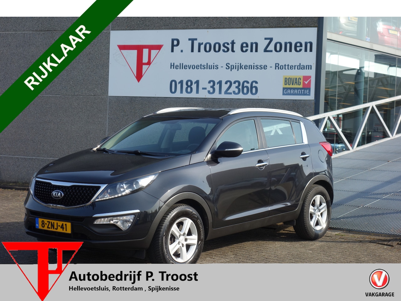 Kia Sportage - 1.6 GDI BusinessLine NAVIGATIE/CLIMATRONIC-AIRCO/PARKEERCAMERA&SENSOREN/BLUETOOTH/CRUISE C - AutoWereld.nl