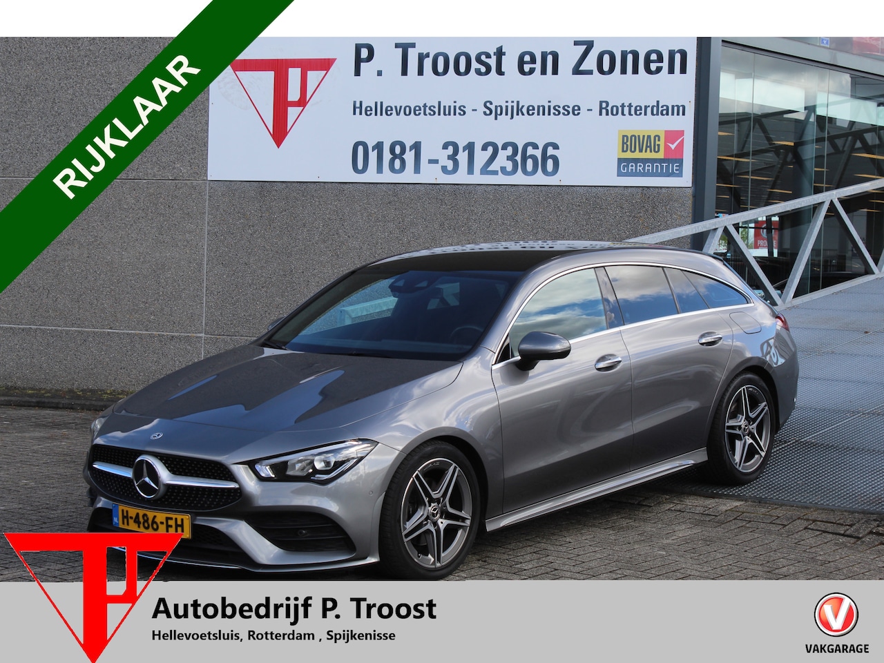 Mercedes-Benz CLA-klasse Shooting Brake - 180 AMG Automaat/Sfeerverlichting/Navigatie/Achteruitrijcamera/Elektrische achterklep/Crui - AutoWereld.nl