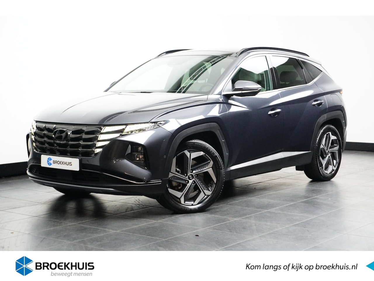 Hyundai Tucson - 1.6 T-GDI PHEV Premium Sky 4WD 265pk | Vol-Leder | Stoelkoeling/verwarming | Elektr. Achte - AutoWereld.nl