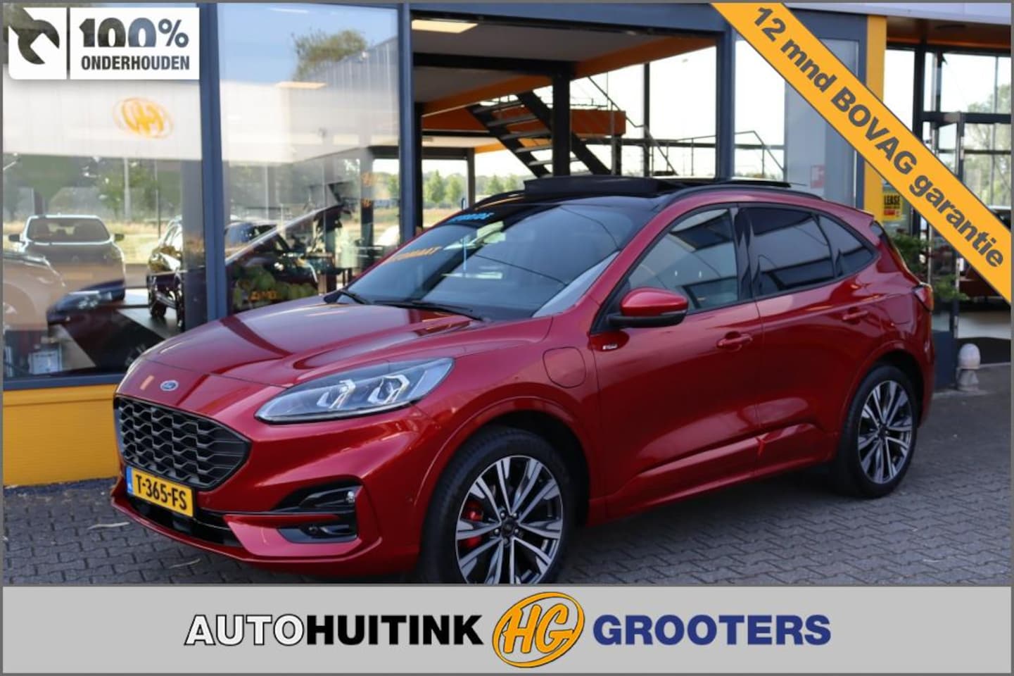 Ford Kuga - 2.5 PHEV ST-Line X  Panorama dak - 20 LM - Head Up - trekhaak or - AutoWereld.nl