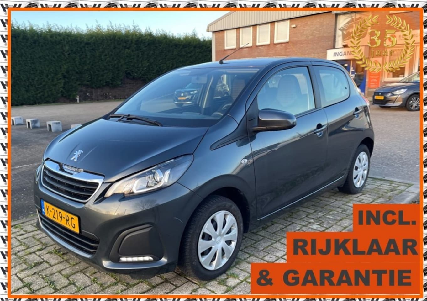 Peugeot 108 - ACTIVE 1.0-68pk 5-DEURS - NAVI via smartphone - BLUETOOTH- A.CAM - AutoWereld.nl