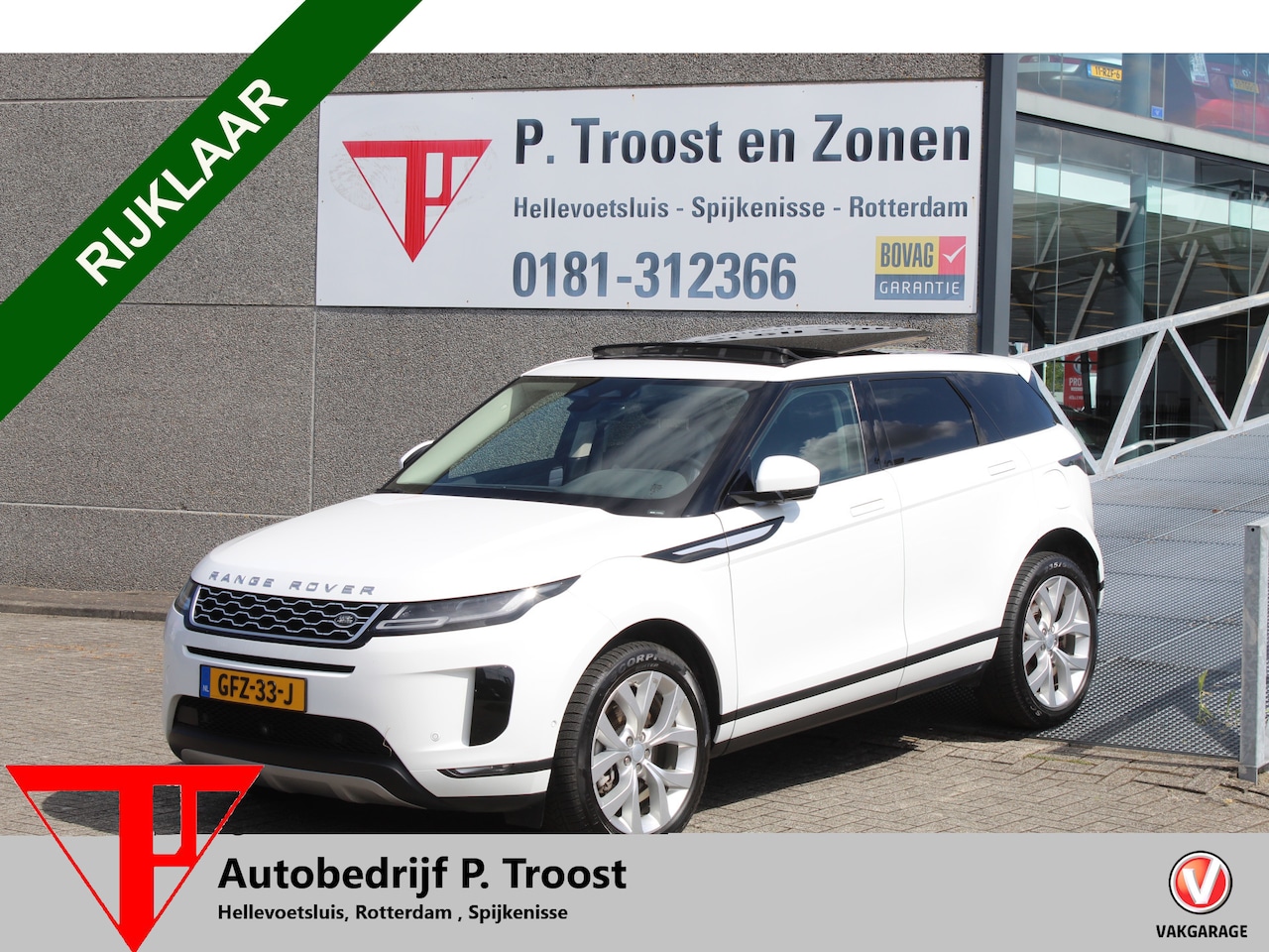 Land Rover Range Rover Evoque - 1.5 P300e AWD/Plug in hybride/Panoramadak/Schuifdak/"Groot" Virtueel cockpit/360 Camera/Na - AutoWereld.nl