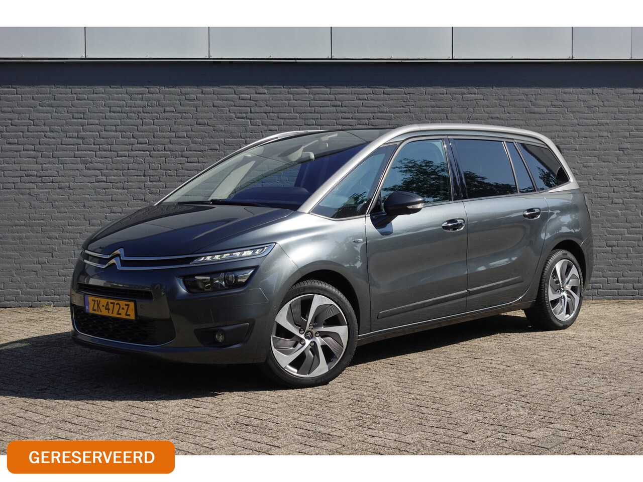 Citroën Grand C4 Picasso - 1.6 e-THP Exclusive 165 AUTOMAAT | NAV | LEDER | PANO-DAK | JBL | ELEK.A.KLEP | AF. TREKHA - AutoWereld.nl