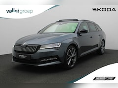 Skoda Superb Combi - 1.4 TSI 218PK DSG iV Sportline Business | Pano | Trekhaak | CANTON | 360 camera | Matrix L