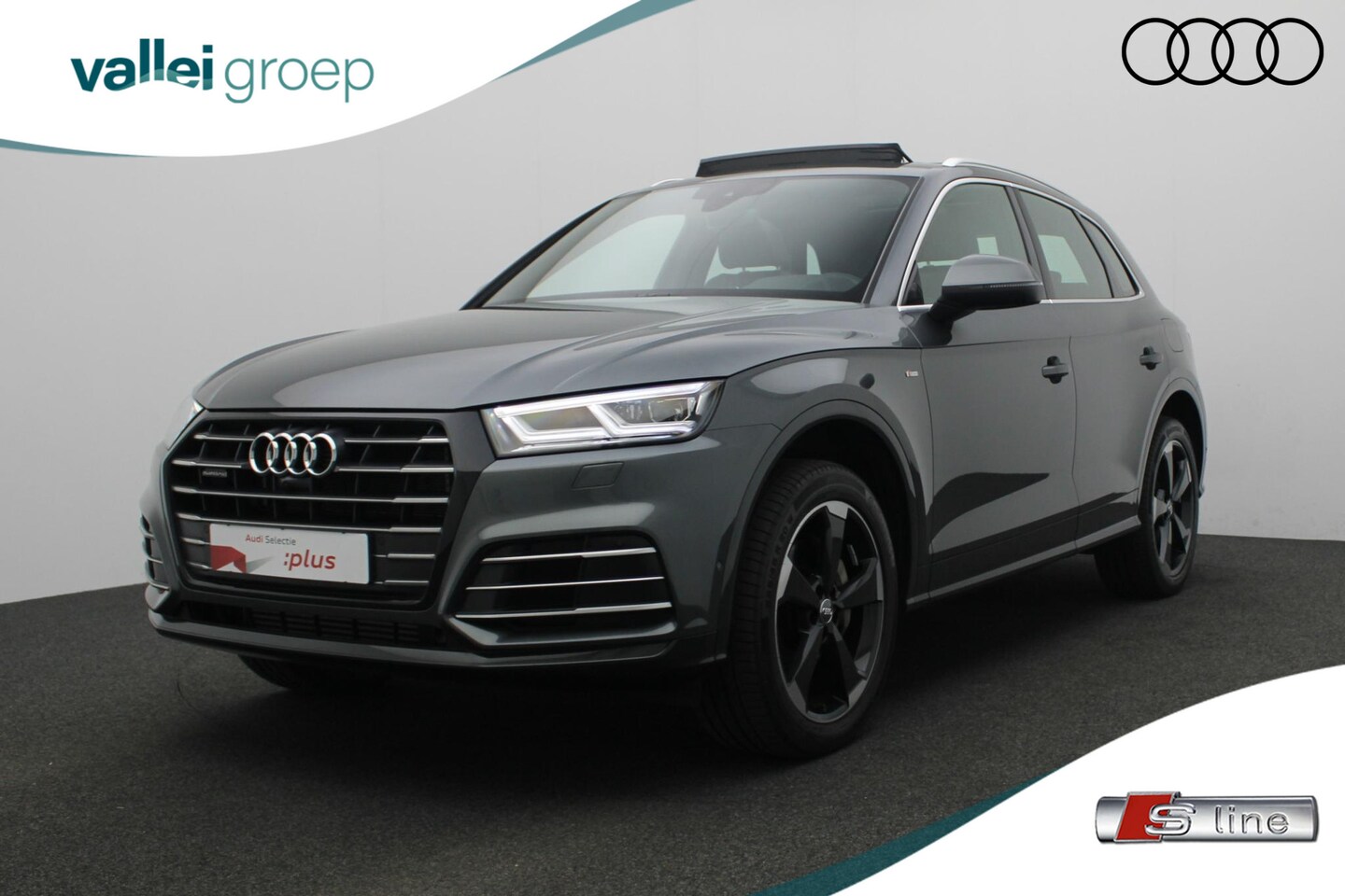 Audi Q5 - 55 TFSI e 367PK S-tronic quattro S edition Competition / S-Line | Pano | Matrix LED | Keyl - AutoWereld.nl