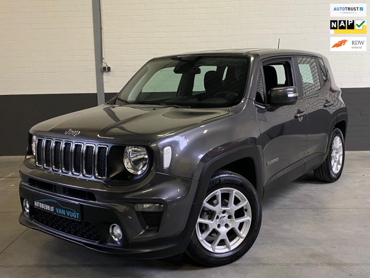 Jeep Renegade - 1.0T, 22d km (NAP), Apple - Android, pdc, airco, - AutoWereld.nl