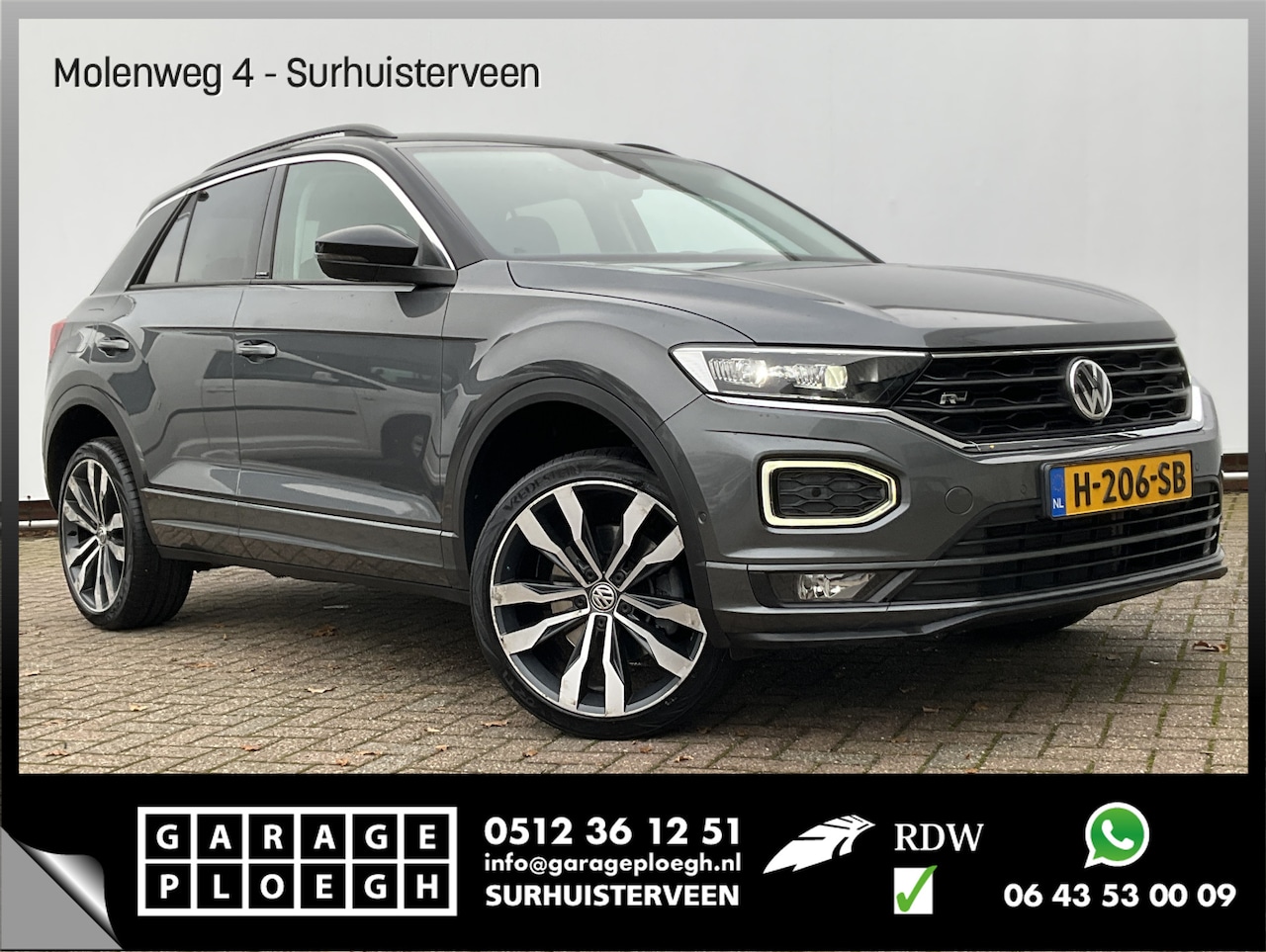 Volkswagen T-Roc - 1.5 TSI Automaat R-Line Navi Camera Stoelverwarming Business R - AutoWereld.nl