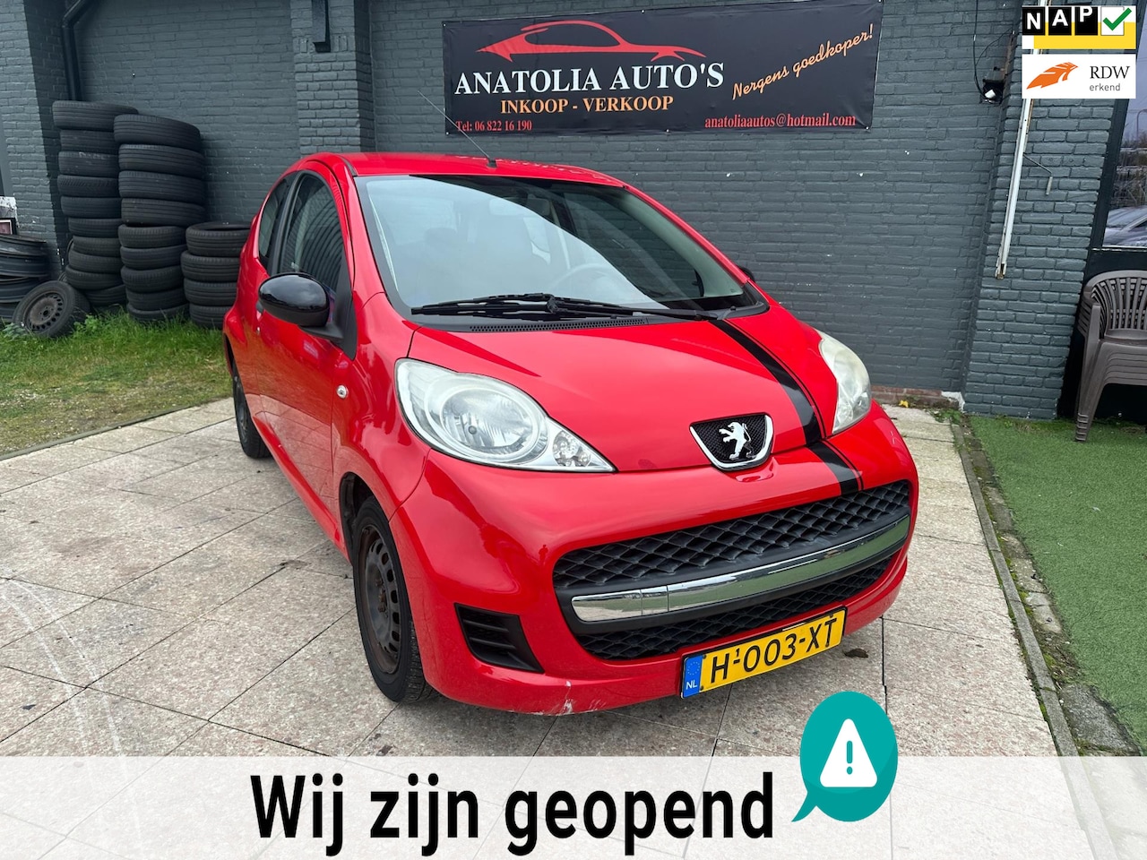 Peugeot 107 - 1.0-12V XR 1.0-12V XR*NIEUWE APK* - AutoWereld.nl