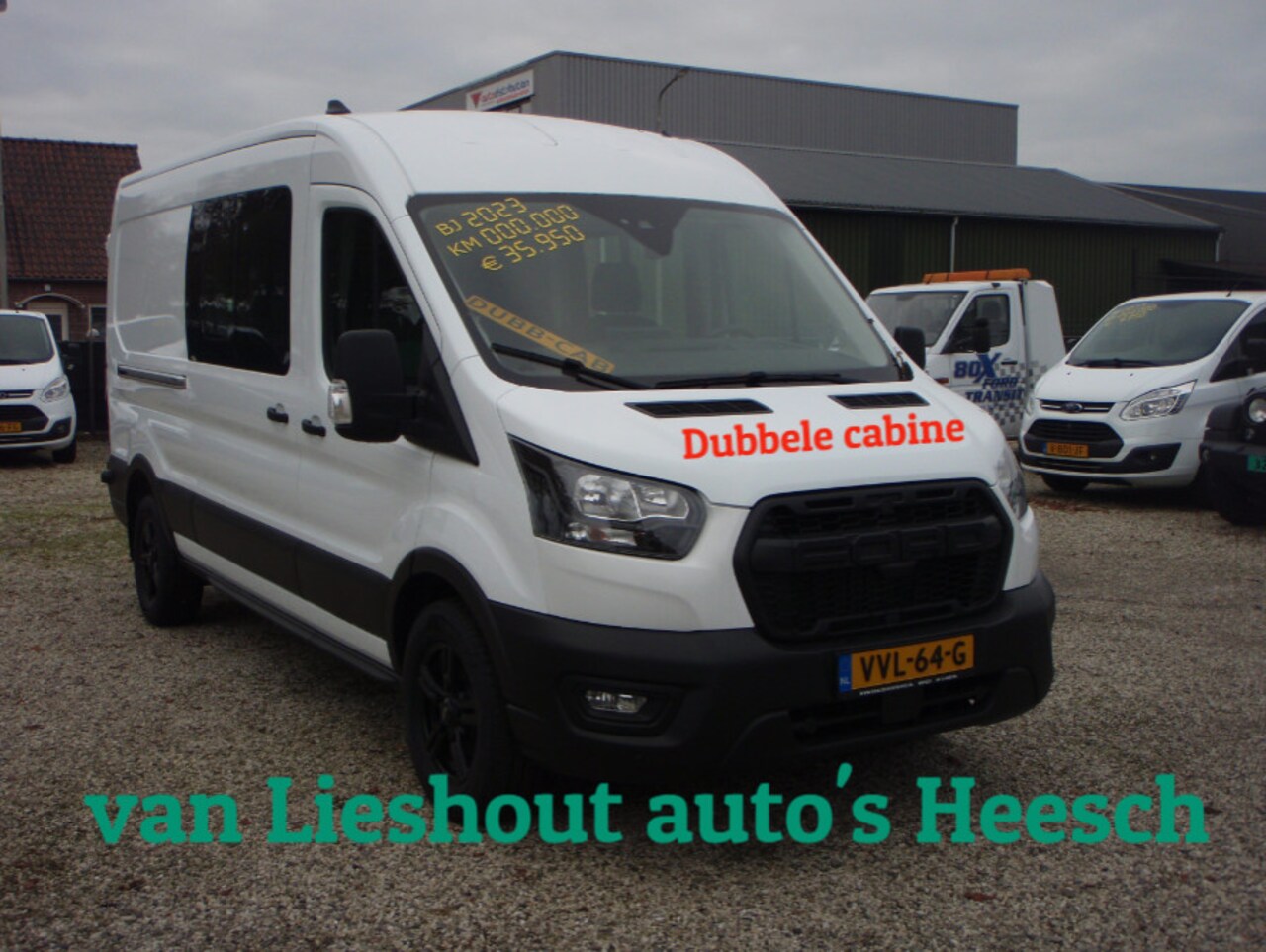 Ford Transit - 350L Dubbele Cabine 12 inch scherm NIEUW Trend - AutoWereld.nl