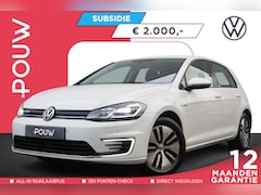 Volkswagen e-Golf - 136pk E-DITION | Navigatie | Lederen Bekleding | Achteruitrijcamera