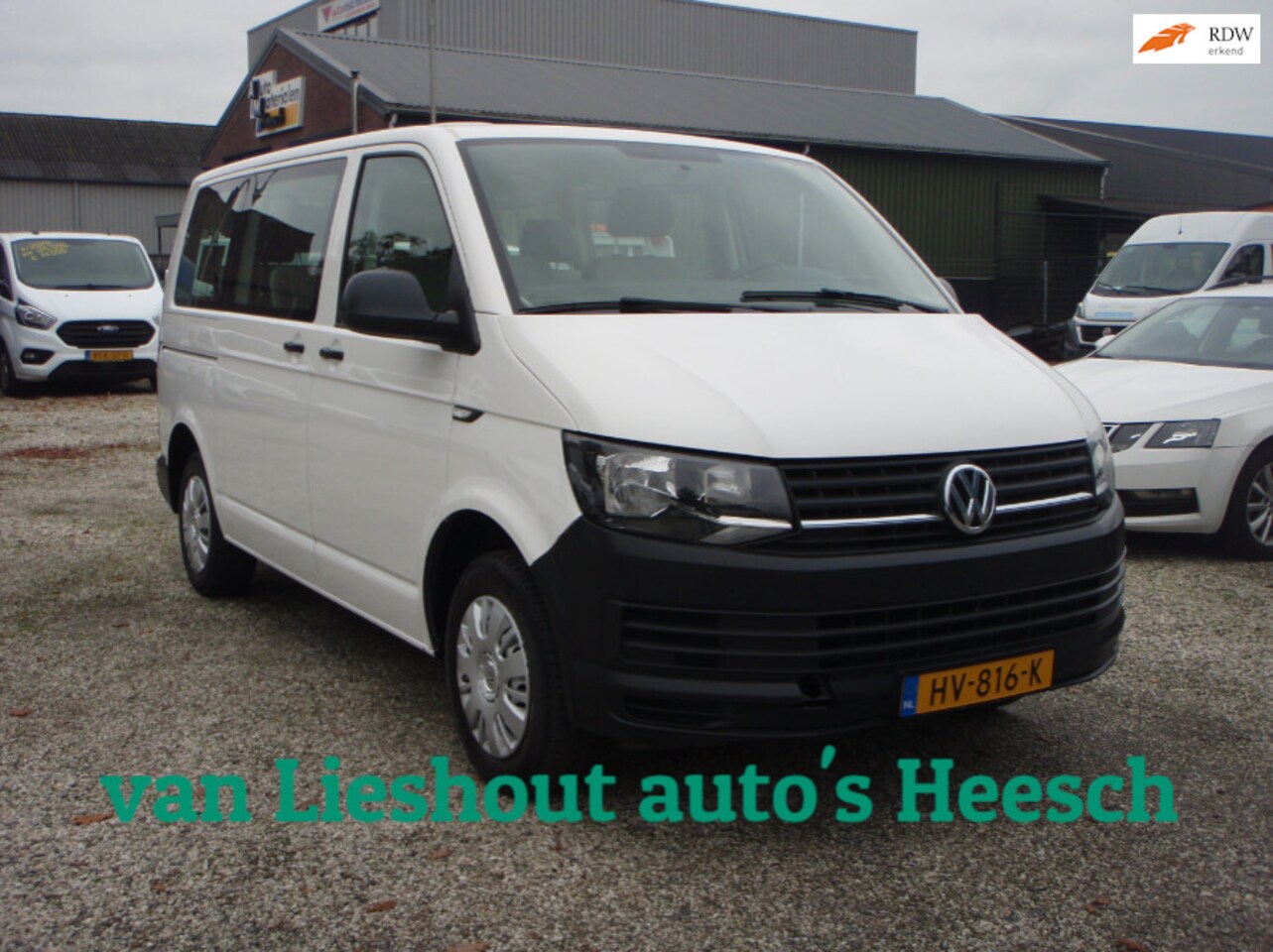 Volkswagen Transporter Kombi - 9 persoons personenbus 2.0 TDI L1 bj 16 geen bpm - AutoWereld.nl