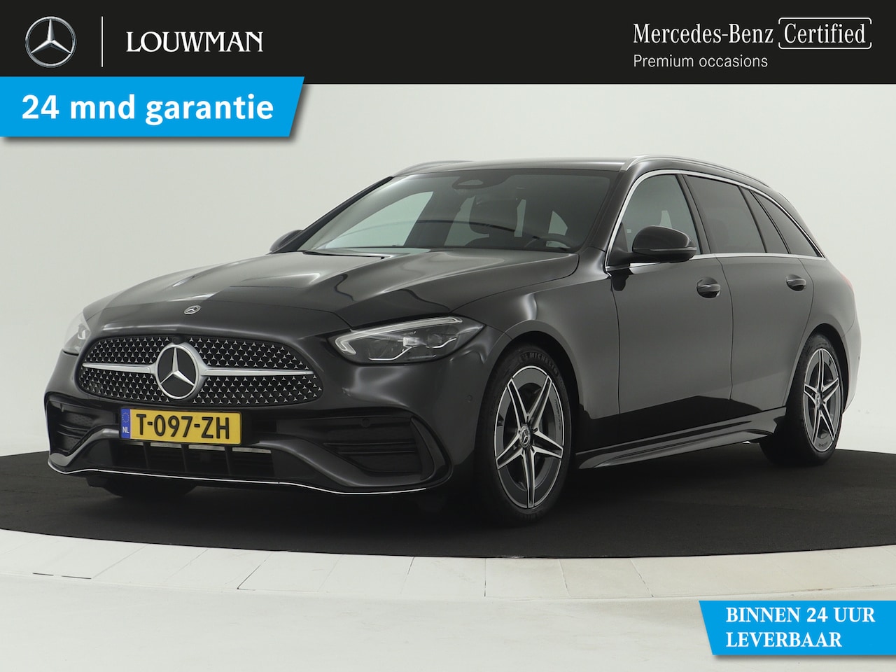 Mercedes-Benz C-klasse Estate - 180 AMG Line | Antidiefstalpakket GUARD 360° Plus | Memorypakket | Sfeerverlichting | Incl - AutoWereld.nl