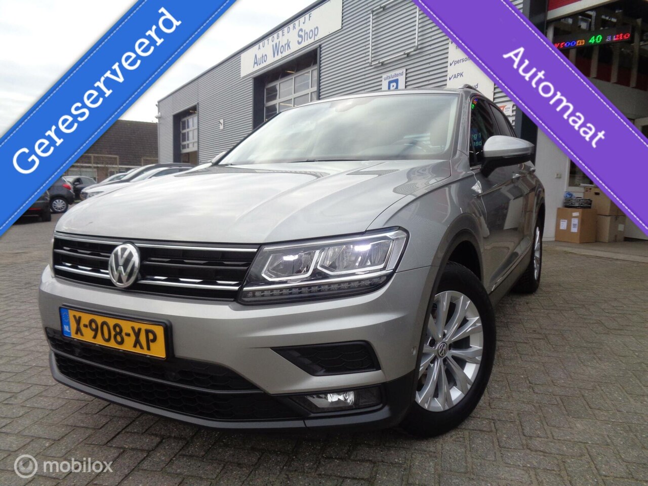 Volkswagen Tiguan - 1.5 TSI ACT Comfortline Business/LED/AUTOMAAT/Airco/Panodak/Apple carplay/Navi/18''/Trekha - AutoWereld.nl