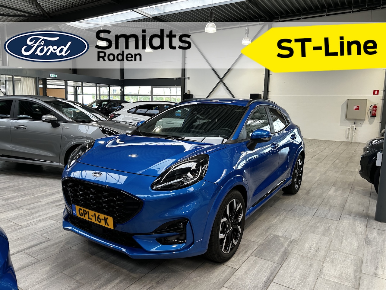 Ford Puma - EcoBoost Hybrid 125 pk ST-Line X | Camera | LED | B&O | Half leer | 18" | Apple Carplay | - AutoWereld.nl