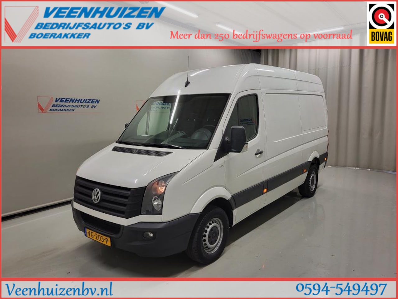 Volkswagen Crafter - 2.0TDI 136pk L2/H2 Apk tot 3-6-2025! - AutoWereld.nl