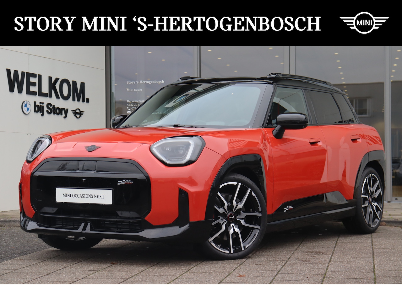 MINI Mini-Electric - Aceman SE / JCW / Pakket XL / 19" John Cooper Works Lap Spoke 2-tone - AutoWereld.nl