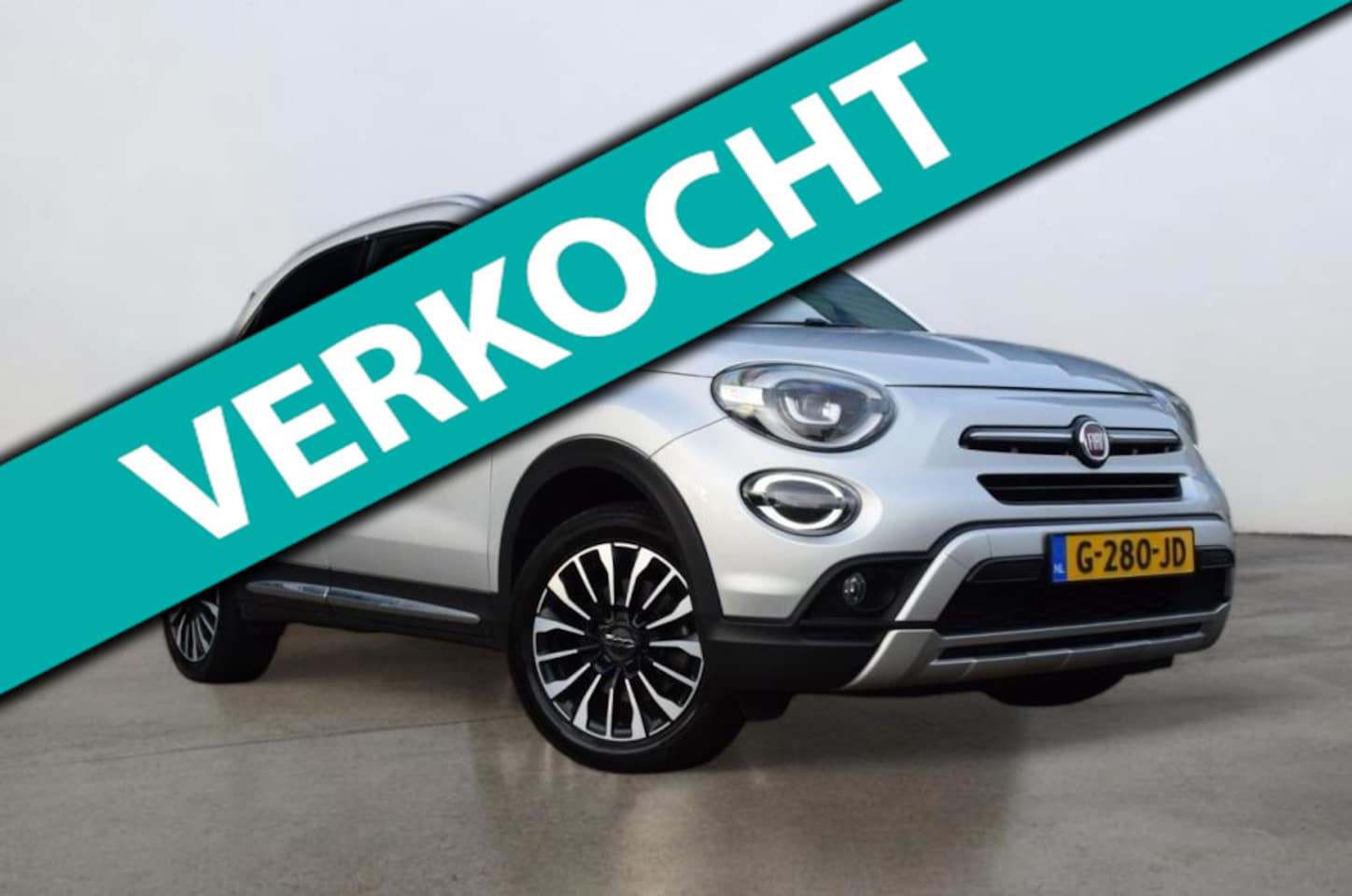 Fiat 500 X Cross - 1.3 GSE City Cross 1.3 GSE City Cross, Automaat,Dealer onderhouden, Half lederen bekleding, NAP, DAB, Navigat - AutoWereld.nl