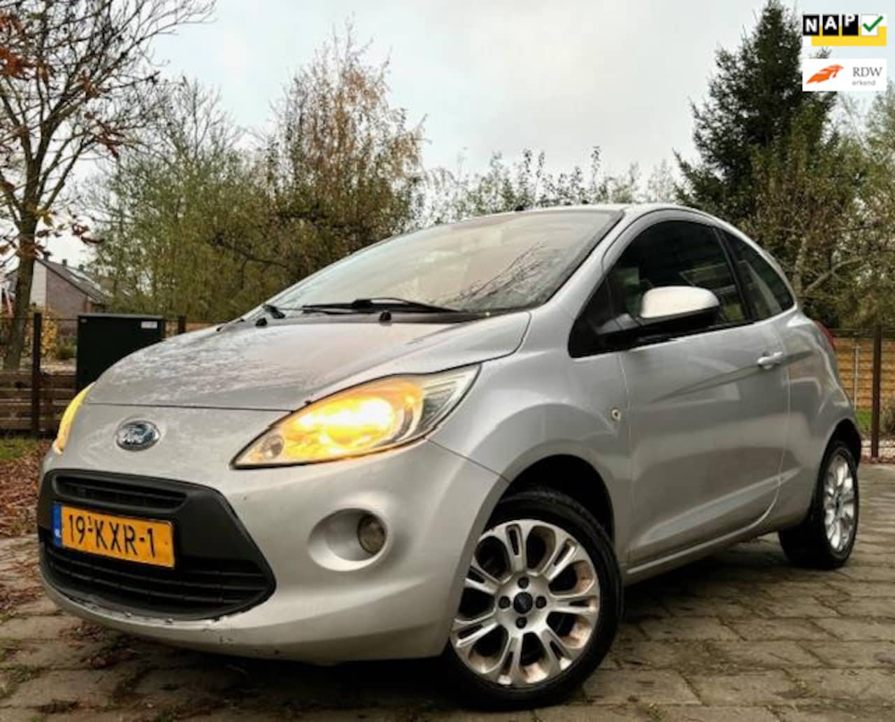 Ford Ka - 1.2 Limited - 2010 - 257.139 NAP - Airco + Elektrische ramen - Inruilkoop - Meeneemprijs - AutoWereld.nl