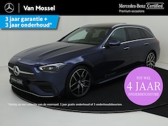 Mercedes-Benz C-klasse Estate - 200 AMG Line / Stoelverwarming / 360Graden-Camera / Panaroma-schuifdak / Memory-Stoelen /