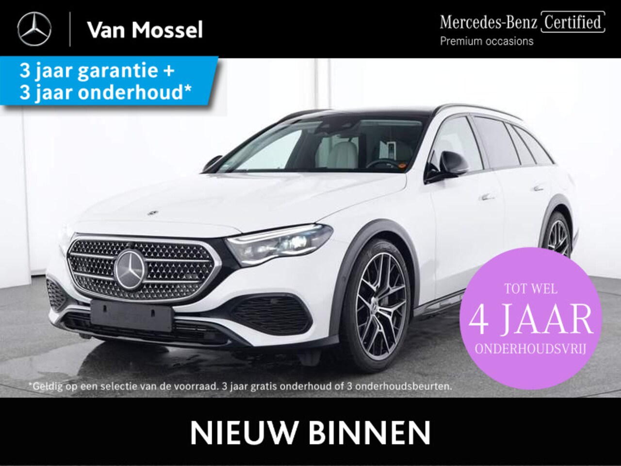 Mercedes-Benz E-klasse All-Terrain - 300 de 4MATIC All-Terrain / Premium Plus/ Nappaleder/ Burmester 4D/ DISTRONIC/ AIRMATIC/ E - AutoWereld.nl