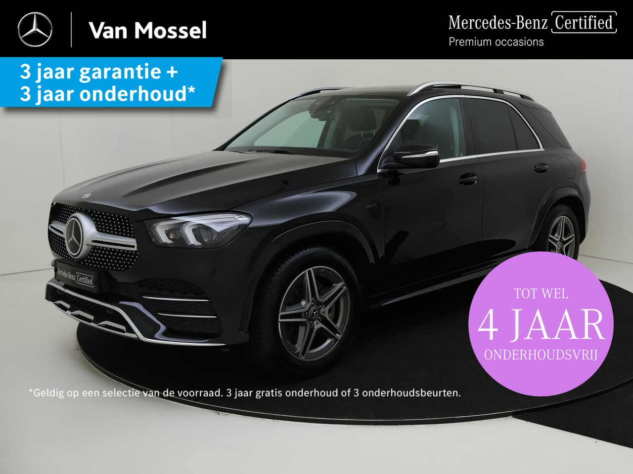 Mercedes-Benz GLE-Klasse - 350 e 4MATIC Premium Plus AMG /Panoramadak / 360 camera/ Burmester /Elek. Trekhaak - AutoWereld.nl