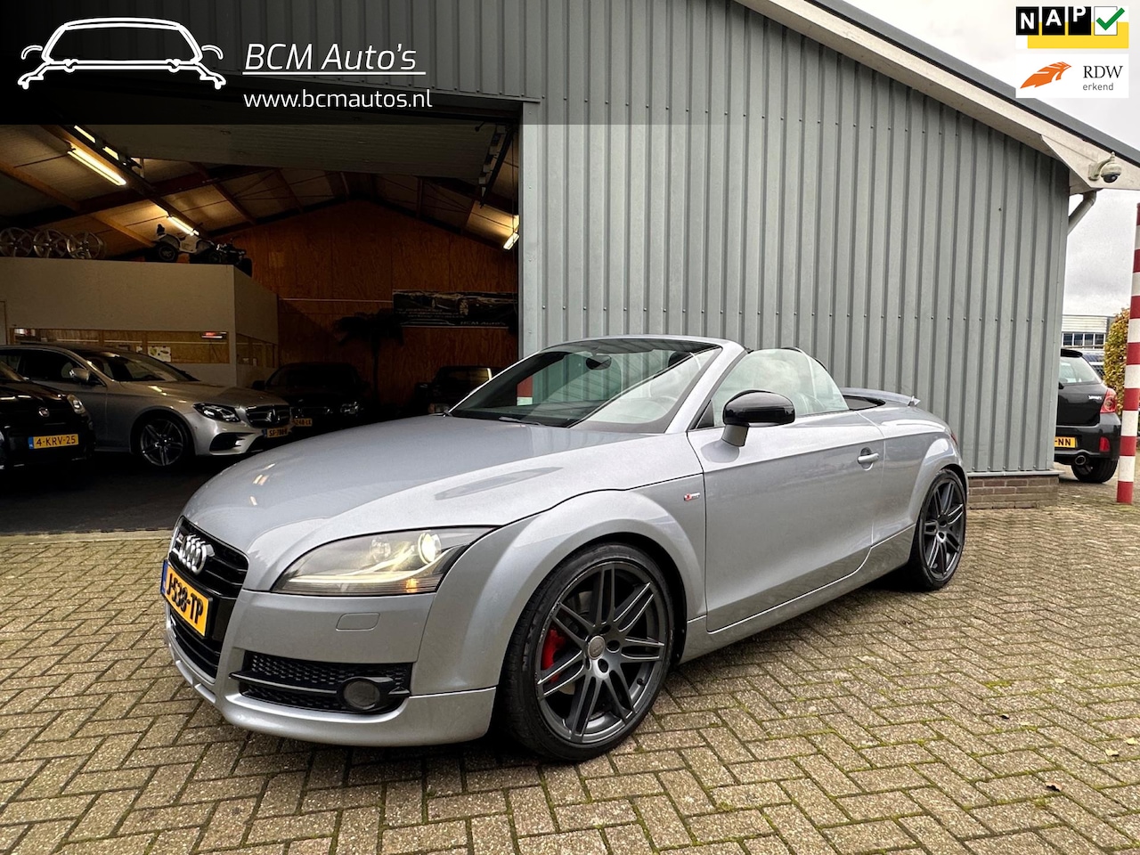 Audi TT Roadster - 2.0 TFSI S Line |Leer|Navi|Clima|Stoelverwarming|Xenon|Bose|Historie| - AutoWereld.nl