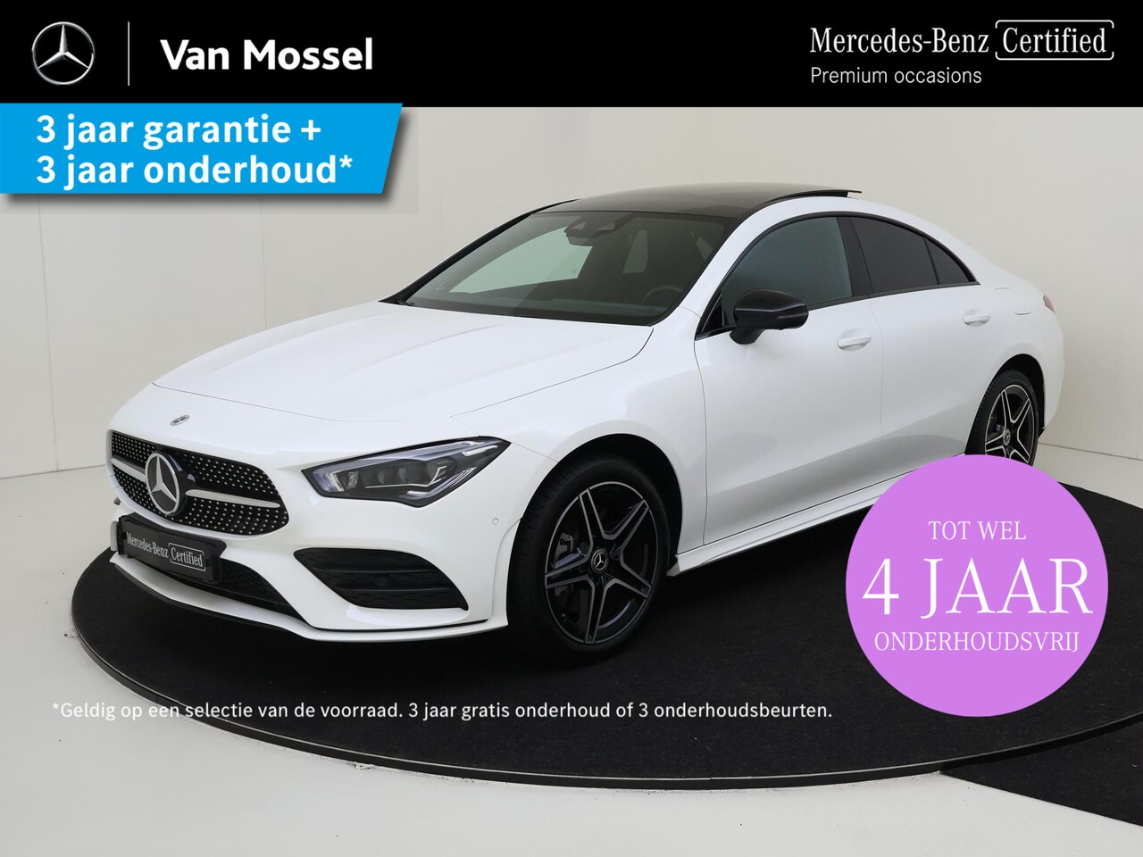 Mercedes-Benz CLA-Klasse - 250 e AMG Line / Stoelverwarming / 360Graden-Camera / Night-Pakket / Panaroma-schuifdak / - AutoWereld.nl