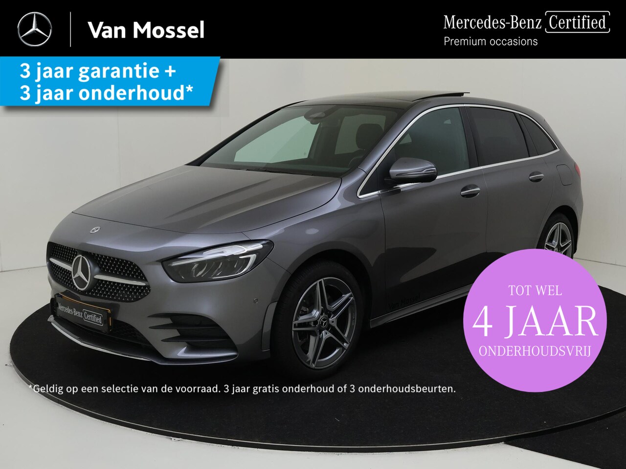 Mercedes-Benz B-klasse - 250 e AMG Line / Premium/ Panoramadak/ 18 inch/ Sfeerverlichting - AutoWereld.nl