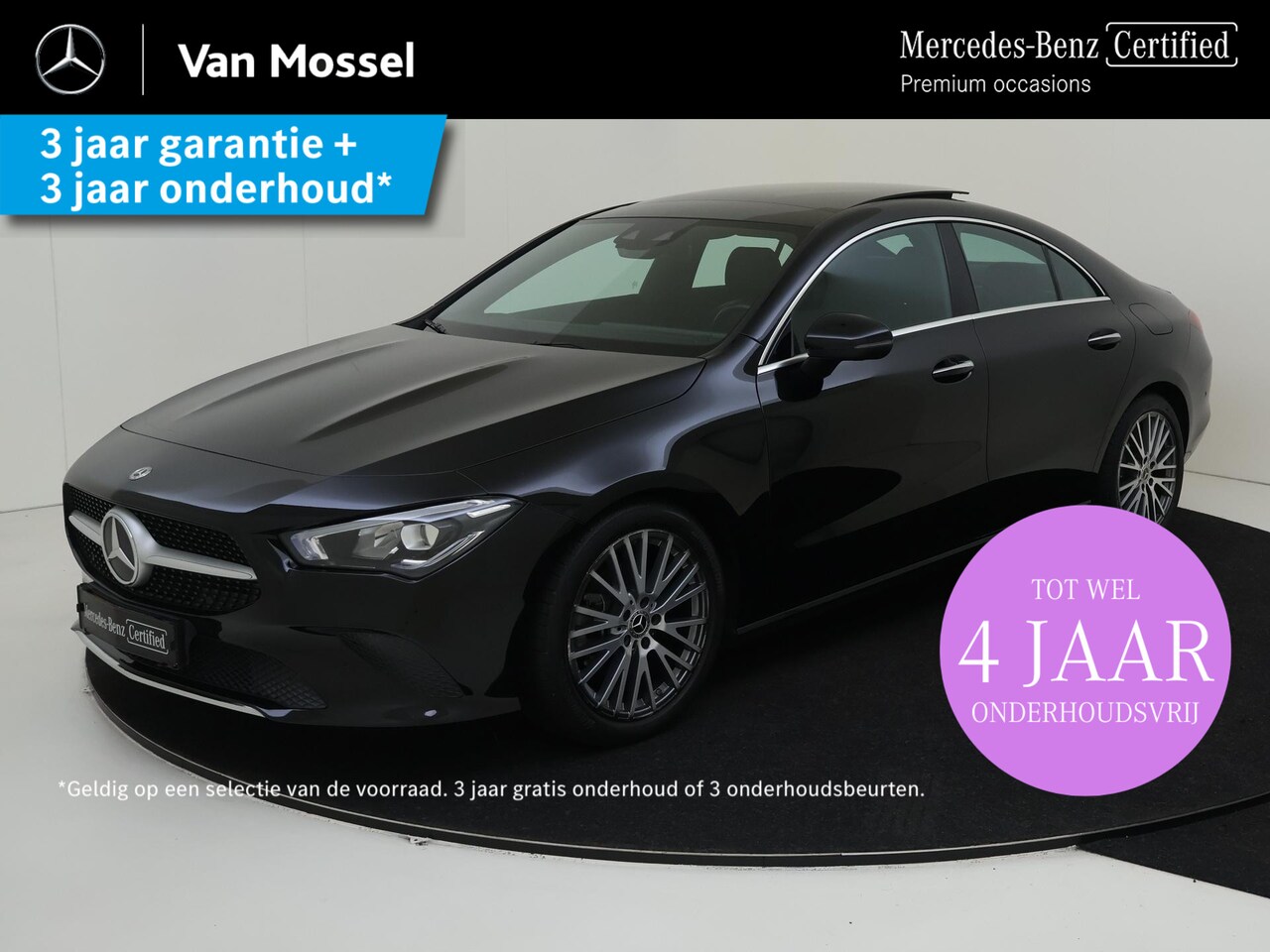 Mercedes-Benz CLA-Klasse - 180 Business Solution Progressive /Panoramadak / 18 Inch/ Sfeerverlichting - AutoWereld.nl