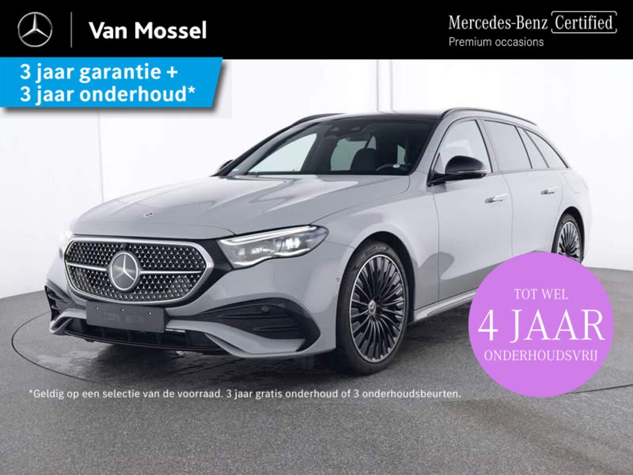 Mercedes-Benz E-klasse Estate - 300 e AMG Line / Premium Plus/ DISTRONIC/ Burmester 4D/ 3D Display/ Head Up/ AIRMATIC/ SUP - AutoWereld.nl