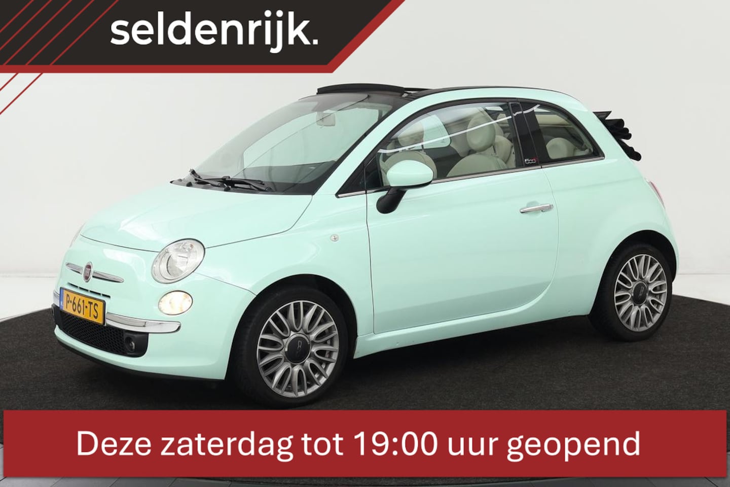 Fiat 500 C - 0.9 TwinAir Turbo | Vouwdak | Climate control | PDC | Radio | Mistlampen - AutoWereld.nl