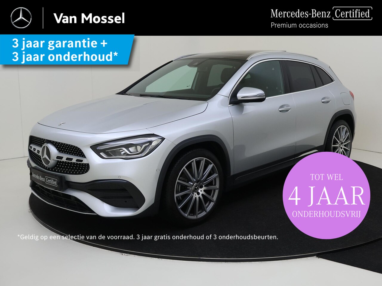 Mercedes-Benz GLA-Klasse - 180 AMG Line / Stoelverwarming / Achteruitrijcamera / Panaroma-schuifdak / Sfeerverlichtin - AutoWereld.nl