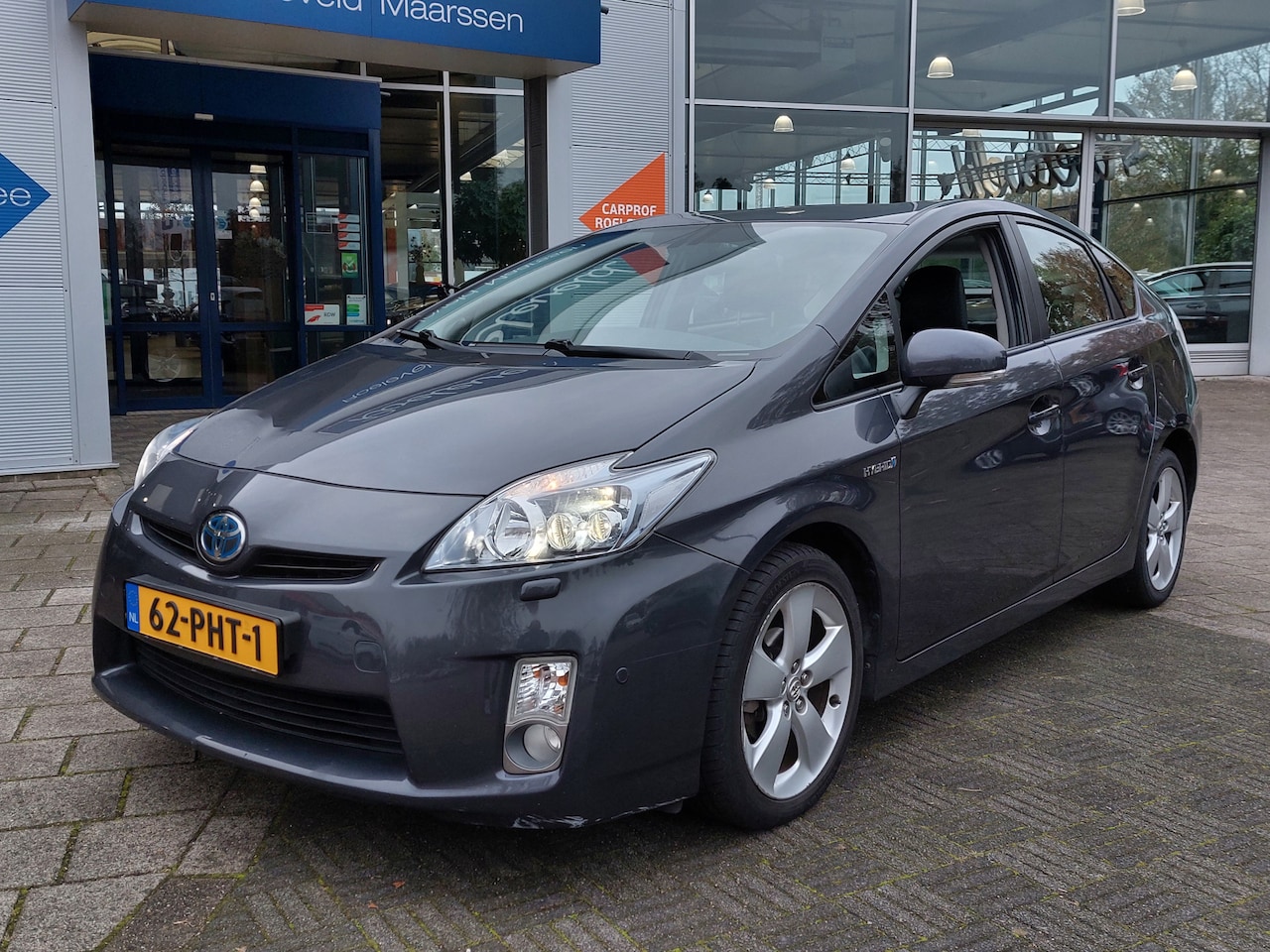 Toyota Prius - 1.8 Hybrid Automaat Executive | Navi | Leder+Verwarmd | Bi-Xenon | Clima | Cruise | Head-U - AutoWereld.nl