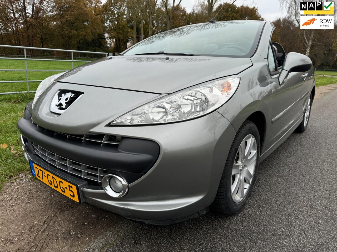 Peugeot 207 CC - 1.6 VTi 1ste eigenaar met leder - AutoWereld.nl