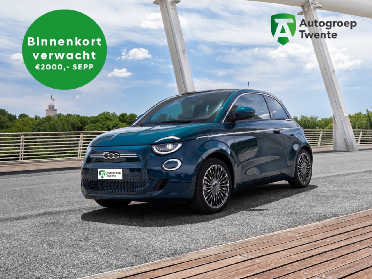 Fiat 500 - Icon 42 kWh | Private lease 299.- pm | - AutoWereld.nl