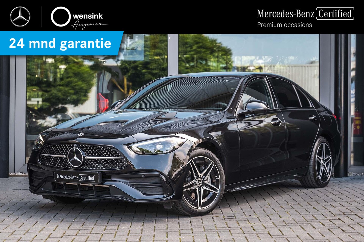 Mercedes-Benz C-klasse - 180 AMG Line 180 AMG Line Premium | Pano | Memory | 360 cam | Digital Light - AutoWereld.nl