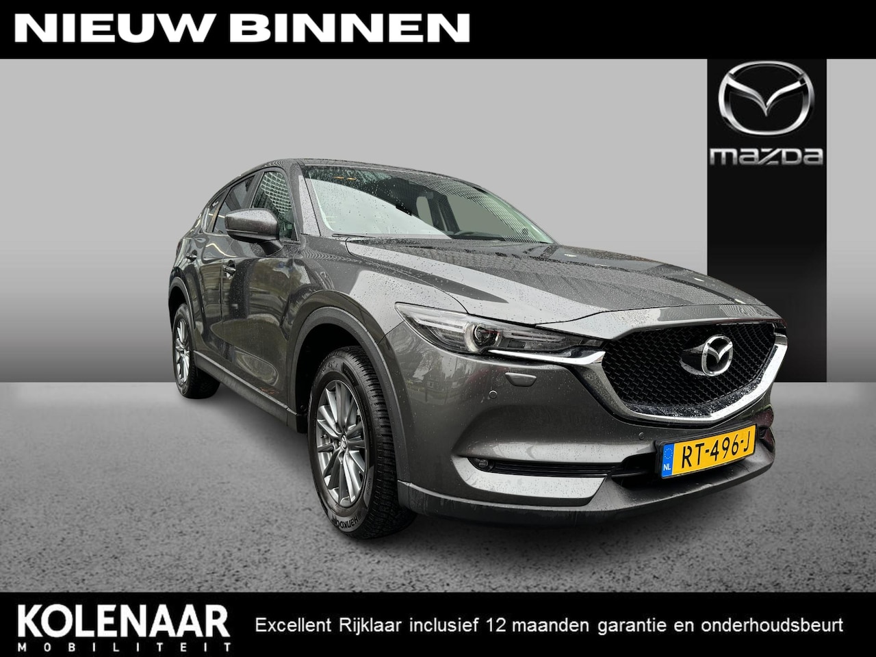 Mazda CX-5 - Automaat 2.0 Sky-G 165 Skylease GT /Dealeronderhouden/Afn. Trekhaak/Navi/Keyless/ECC/Leder - AutoWereld.nl