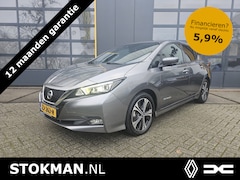 Nissan LEAF - Tekna 40 kWh | Leder | Climat | Navigatie | Bi-Directioneel laden | incl. Bovag rijklaarpa